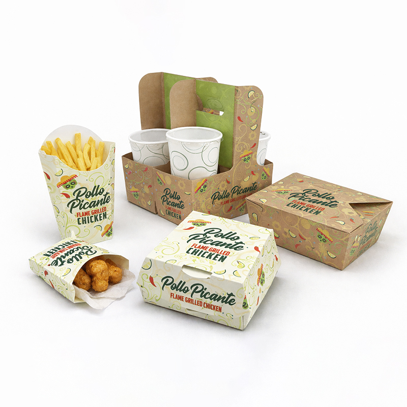 Food packaging boxes