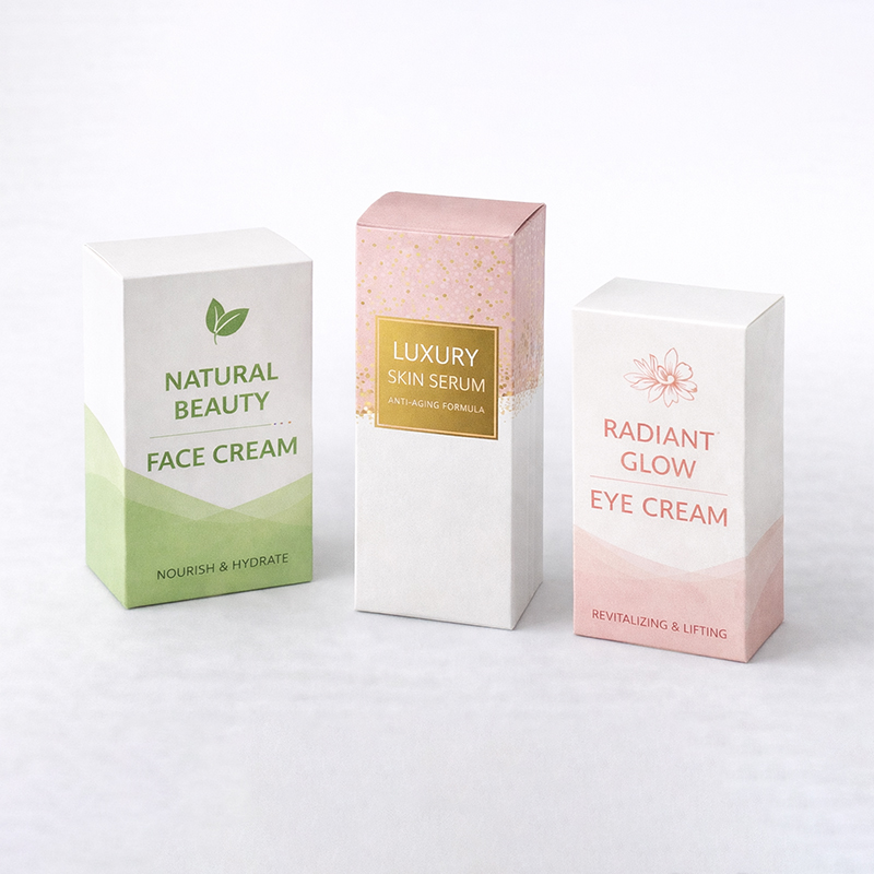 Cosmetic packaging boxes