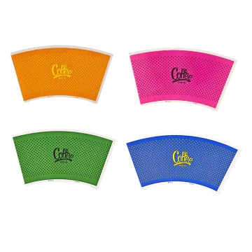 Customized Printing Disposable Single-Side PE Coated Coffee Paper Cups