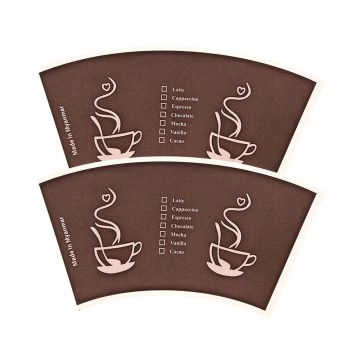 Food Grade PE coated Disposable Paper Cup fan for making Milk Tea, Milk Tea, Hot of Ice Coffee Drinking Cup and coke ice cream
