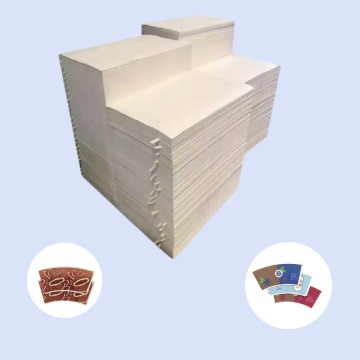 High Bulk Paper Wooden Pulp PE Coated Paper Cup Raw Paper in Sheet