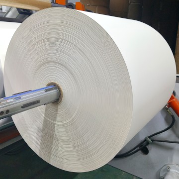 Factory price single&double side pe coated paper cup paper roll for disposable paper cup /bowl making