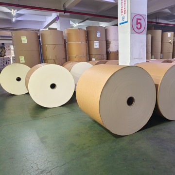 PE Coated Food Grade Custom Printing Flexo Printing Paper Cup Roll Raw Material Cupstock paper roll for High Bulk