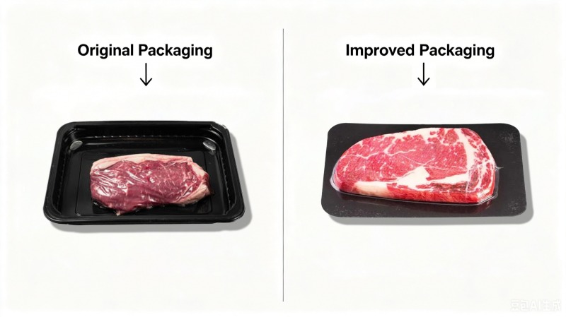 Sustainable Paper Trays for Fresh Meat